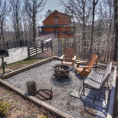 Top Of The Line Treehouse Near Helen, Georgia Cornelia Exterior foto
